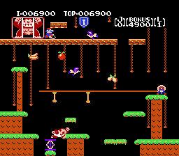 Donkey Kong Jr.   © Nintendo 1983   (NES)    3/3