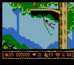 The Jungle Book (NES)   © Virgin 1994    2/3