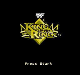 WWF: King Of The Ring (NES)   © LJN 1993    1/3