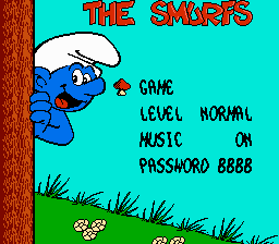 The Smurfs (NES)   © Infogrames 1994    1/3