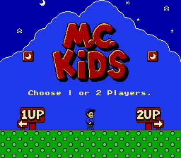 McDonaldland (NES)   © Ocean 1992    1/3