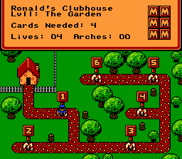 McDonaldland (NES)   © Ocean 1992    2/3