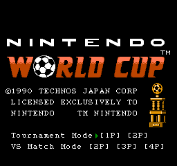 Nintendo World Cup (NES)   © Nintendo 1990    1/3