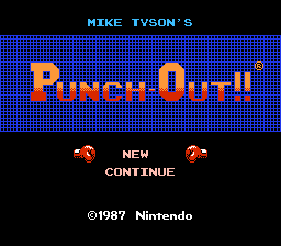 Mike Tyson's Punch-Out!! (NES)   © Nintendo 1987    1/3