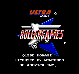 Rollergames (NES)   © Ultra Games 1990    1/3