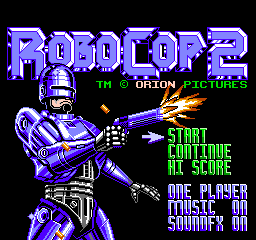 RoboCop 2 (NES)   © Ocean 1991    1/3