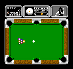 Side Pocket (NES)   © Data East 1987    2/3