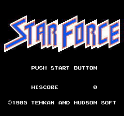 Star Force (NES)   © Tecmo 1985    1/3