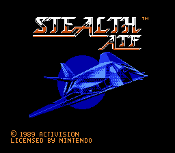Stealth ATF (NES)   © Activision 1989    1/3