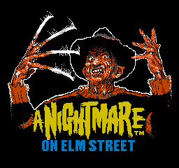 A Nightmare On Elm Street (NES)   © LJN 1990    1/3