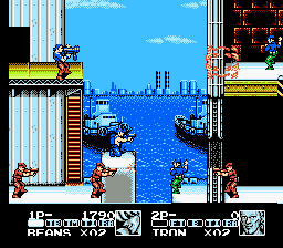 Contra Force (NES)   © Konami 1992    2/7
