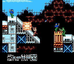 Contra Force (NES) &nbsp; &copy; Konami 1992 &nbsp;  4/7