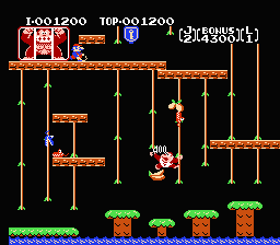 Donkey Kong Classics   © Nintendo 1988   (NES)    3/4