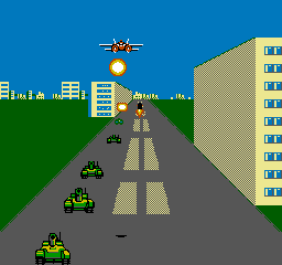 F-15 City War (NES)   © American Video Entertainment 1990    2/3