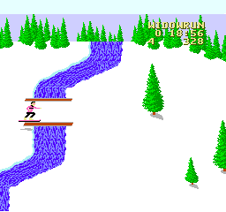 Snowboard Challenge (NES)   © Activision 1990    3/3