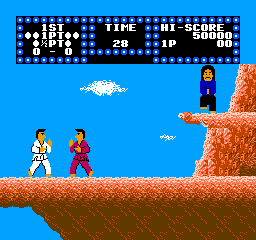 Karate Champ (NES)   © Data East 1986    2/3