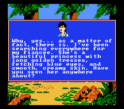 King's Quest V: Absence Makes The Heart Go Yonder (NES)   © Konami 1992    2/2