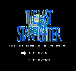 The Last Starfighter   © Mindscape 1990   (NES)    1/3