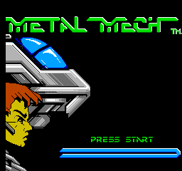 Metal Mech: Man & Machine (NES)   © Jaleco 1990    1/3