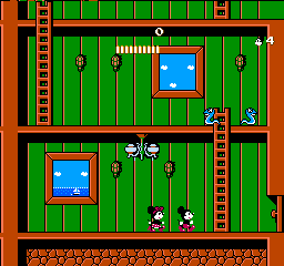 Mickey Mousecapade (NES)   © Capcom 1987    2/3