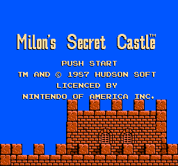 Milon's Secret Castle   © Hudson 1986   (NES)    1/3