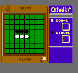 Othello (NES)   © Acclaim 1986    3/3