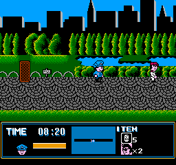 Street Cop (NES)   © Bandai 1987    3/3