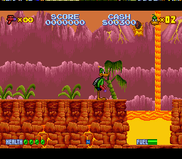 Daffy Duck: The Marvin Missions (SNES)   © SunSoft 1993    2/4