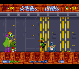 Daffy Duck: The Marvin Missions (SNES)   © SunSoft 1993    4/4