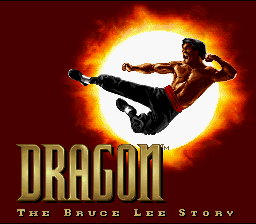Dragon: The Bruce Lee Story (SNES)   © Virgin 1995    1/4