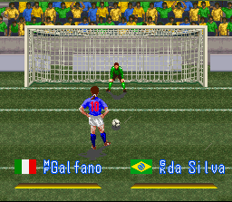 International Superstar Soccer (SNES)   © Konami 1994    2/3