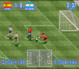 International Superstar Soccer (SNES)   © Konami 1994    3/3
