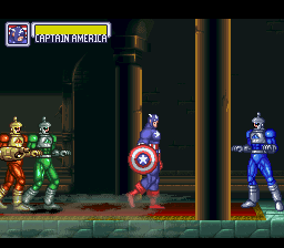 Marvel Super Heroes: War Of The Gems (SNES)   © Capcom 1996    2/3