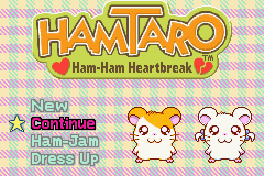 Hamtaro: Ham-Ham Heartbreak (GBA)   © Nintendo 2002    1/3