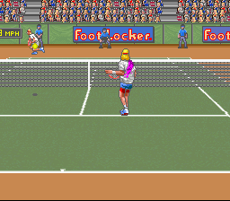 Amazing Tennis (SNES)   © Absolute 1992    3/3