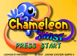 Chameleon Twist (N64)   © SunSoft 1997    1/3