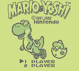 Mario & Yoshi (GB)   © Nintendo 1991    1/3