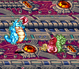 King Of The Monsters 2 (SNES)   © Takuyo 1993    3/3