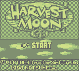 Harvest Moon GB (GB)   © Natsume 1997    1/3