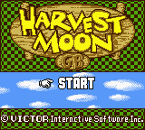 Harvest Moon GB (GBC)   © Natsume 1998    1/3