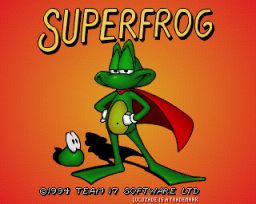 Superfrog (CD32)   © Team17 1994    1/3