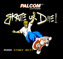 Skate Or Die (NES)   © Palcom 1988    1/3
