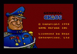 General Chaos (SMD)   © EA 1994    1/4