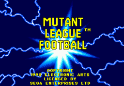 Mutant League Football (SMD)   © EA 1993    6/6