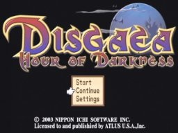 Disgaea: Hour Of Darkness (PS2)   © Nippon Ichi 2003    18/52