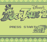 DuckTales 2 (GB)   © Capcom 1993    1/3