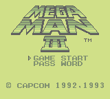 Mega Man III (1992) (GB)   © Capcom 1992    1/3