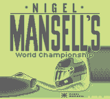 Nigel Mansell's World Championship Racing (GB)   © Gremlin 1992    1/3