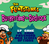The Flintstones: BurgerTime In Bedrock (GBC)   © Electro Source 2000    1/3