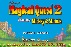 Magical Quest 2 (GBA)   © Capcom 2003    1/3